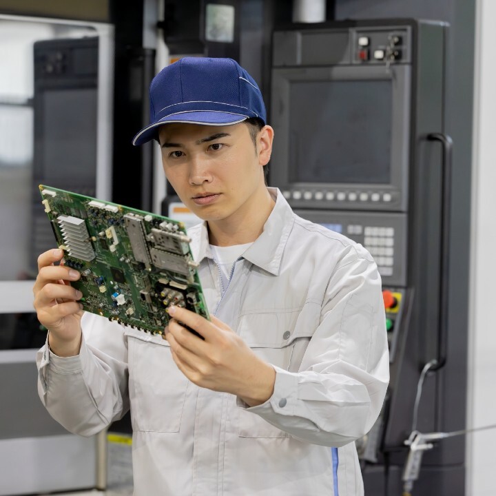 作業に没頭できる製造の現場